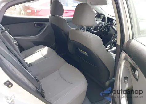 2016 Hyundai Elantra Se from USA, damaged, VIN KMHDH4AEXGU487900